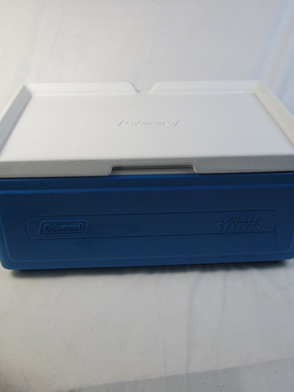 Coleman Party Stacker 24 Can - Blue Cooler Ice Chest Model 6225
